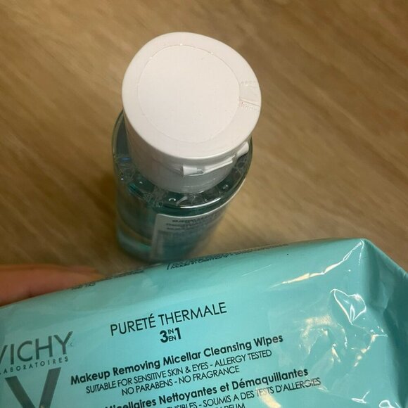 Set 2 Vichy - Makeup Remover-Sensitive Eye, Micellar Cleansing Wipes - Picture 4 of 4